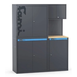 vendita online Arredo per officina e garage da 1520x495x1900 mm. Banchi da lavoro e armadi Fami